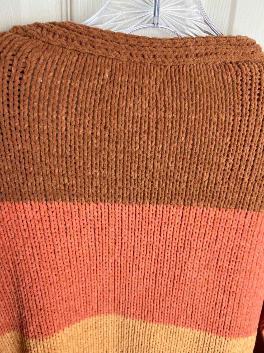 Umgee Striped Duster Cardigan - Picture 6 of 10